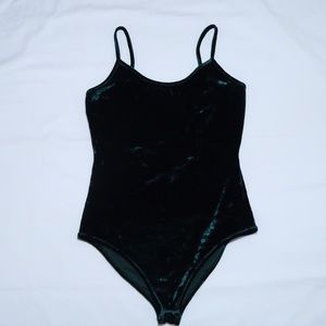 Crushed Velvet Bodysuit